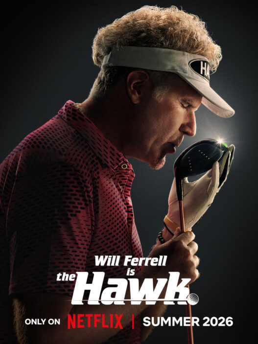 Will Ferrell as Lonnie Hawkins in the Netflix comedy The Hawk.