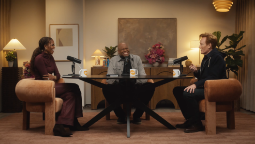 Conan O’Brien speaking about his career and Oscars prep on Michelle Obama’s “IMO” podcast