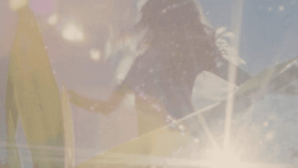 Claire Rosinkranz in the official visualizer for her song “City.”