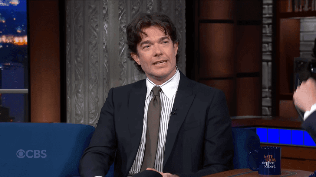John Mulaney on The Late Show with Stephen Colbert.