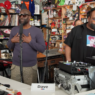 De La Soul performing their Tiny Desk Concert set with Maseo and Posdnuos front and center