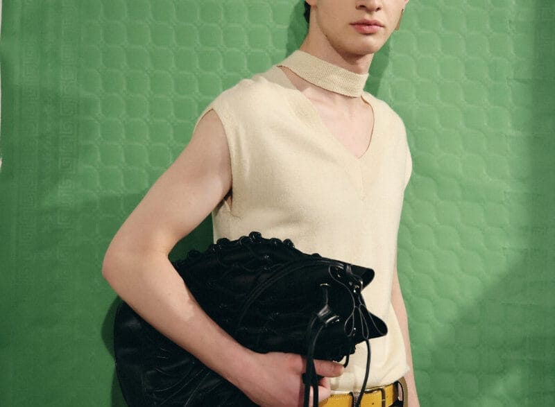 Pablo Erroz FW26 backstage photographed by Julio Feroz