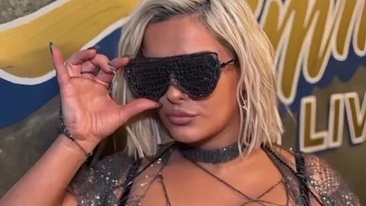 Bebe Rexha performing “New Religion” on Jimmy Kimmel Live.