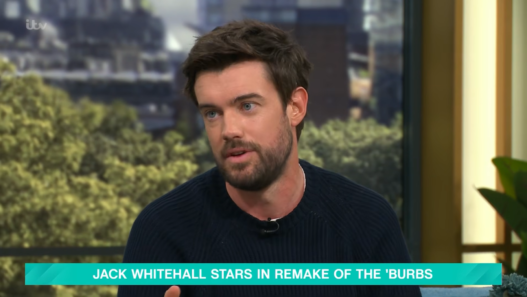 Jack Whitehall interviewed on This Morning.