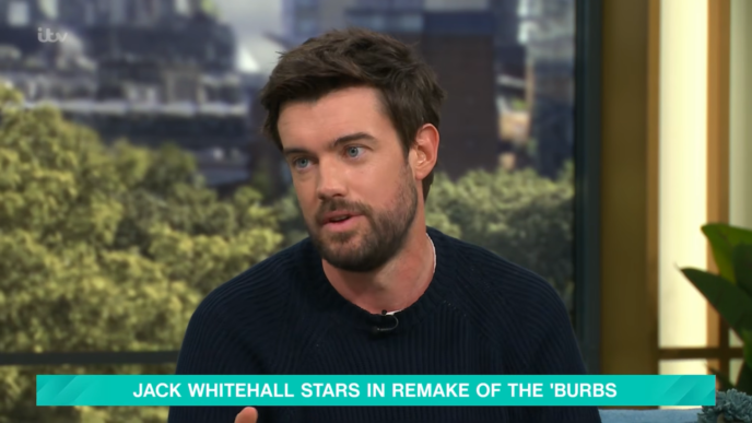 Jack Whitehall interviewed on This Morning.