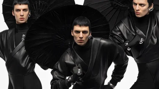 Leon Dame in Jean Paul Gaultier JUNIOR S/S 2026 campaign