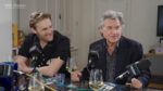 Kurt Russell and Wyatt Russell during their Table Manners podcast appearance.