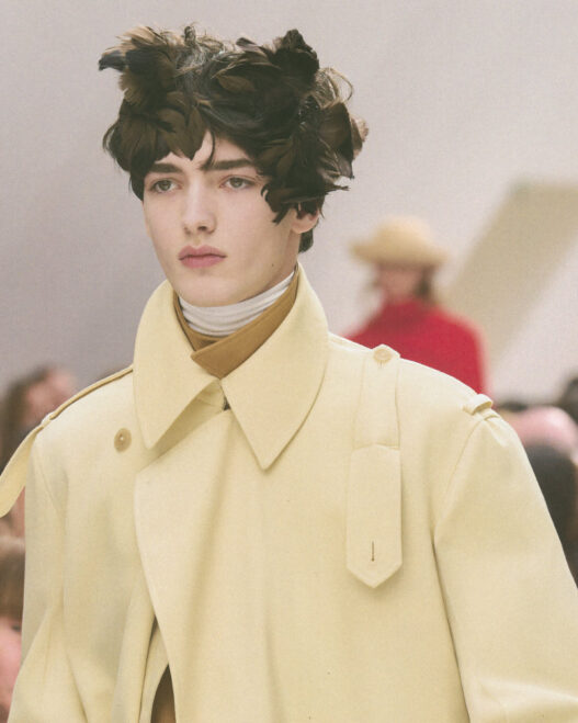 Look from the CELINE runway collection presented by Michael Rider at Paris Fashion Week.