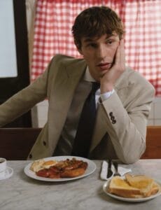 Supermodel Kit Butler For “Mango Tailored” By Richard James