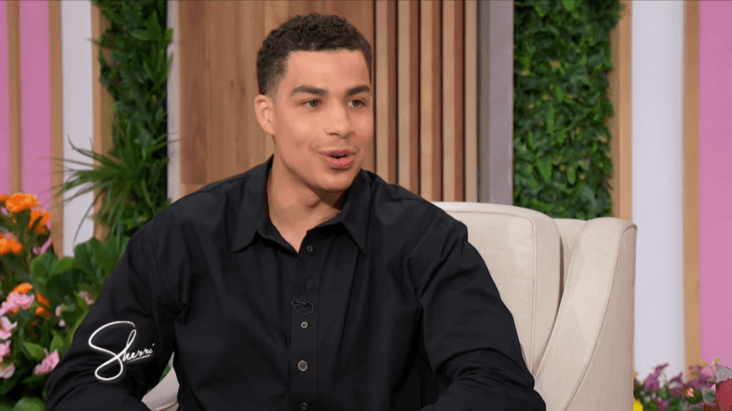 Marcus Scribner discusses engagement and Boston Blue during appearance on Sherri Shepherd daytime talk show