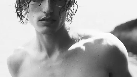 Model Massimo Wright photographed by Pat Supsiri for MMSCENE Magazine.