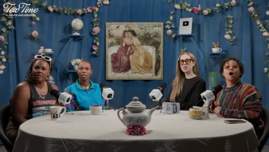 Nicole Byer and Sasheer Zamata on Tea Time podcast
