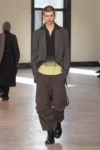 Look from the UJOH Fall/Winter 2026-27 menswear collection at Paris Fashion Week.