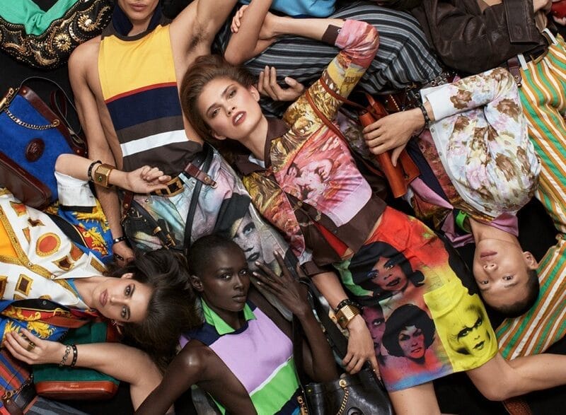 Versace Spring Summer 2026 campaign photographed by Steven Meisel.