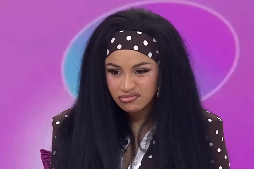 Cardi B offering humorous guidance on NBC’s TODAY.