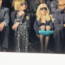 Madonna sitting cheek to cheek with Anna Wintour in the front row at Dolce & Gabbana’s FW 2026‑27 show