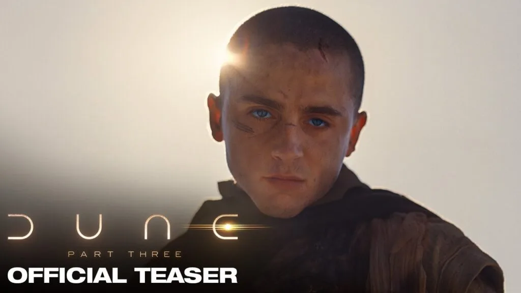 Timothée Chalamet as Paul Atreides in Dune: Part Three.