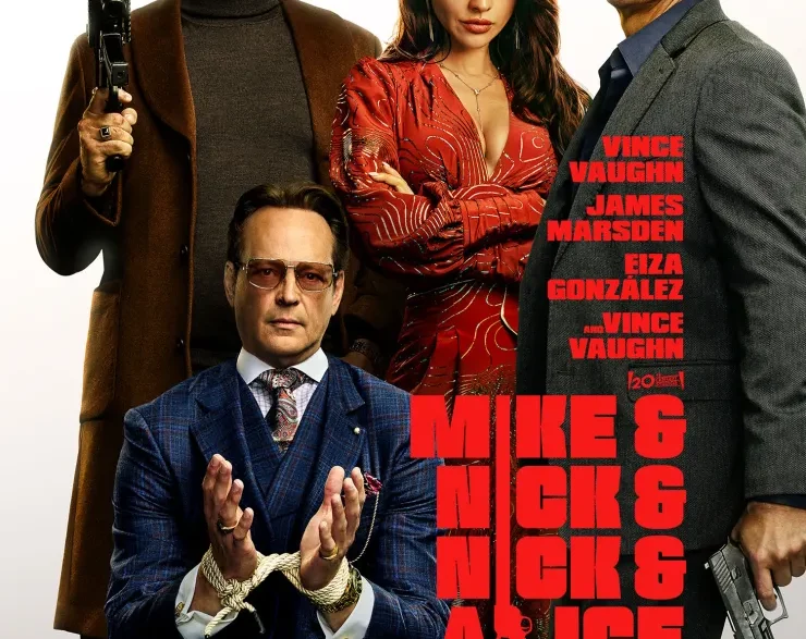 Vince Vaughn and James Marsden in the time‑travel comedy “Mike & Nick & Nick & Alice”
