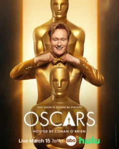 The 98th Academy Awards hosted by Conan O’Brien, airing live on ABC and streaming on Hulu.
