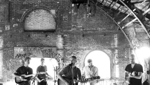 Summer Fiction performing “Lauren Lorraine” inside Philly’s historic Divine Lorraine Hotel