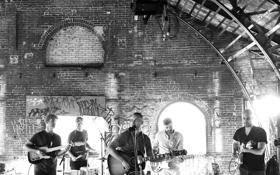 Summer Fiction performing “Lauren Lorraine” inside Philly’s historic Divine Lorraine Hotel