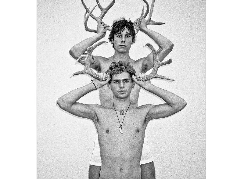Portrait photograph by Slava Mogutin featured in his 25‑year exhibit.