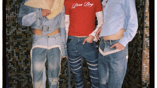Models Iñaki, Vidal, and Samuel photographed by Evan Woods.
