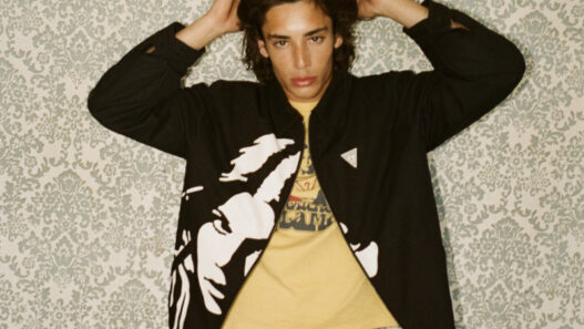 Pieces from the GUESS JEANS x Hysteric Glamour capsule collection.