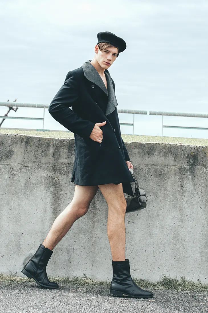 Ale Rosch photographed by Juan Lamas for MMSCENE PORTRAITS.