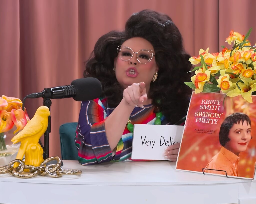 Delta Work speaking passionately during her GO OFF DELTA! segment.