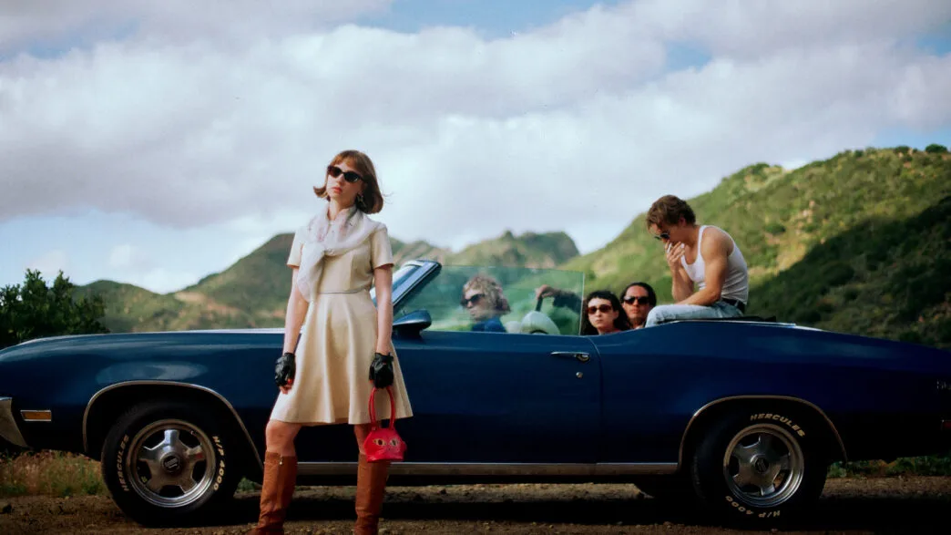 Frankie June in the “Hollywood (2016)” official music video.