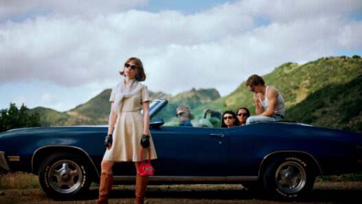 Frankie June in the “Hollywood (2016)” official music video.