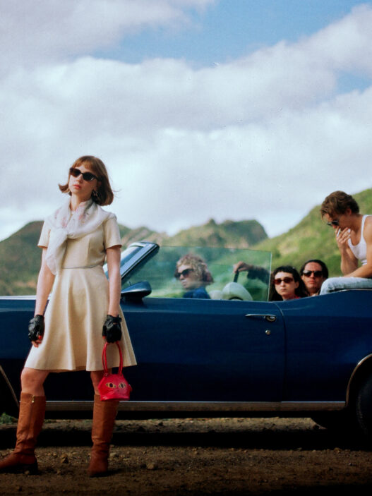 Frankie June in the “Hollywood (2016)” official music video.