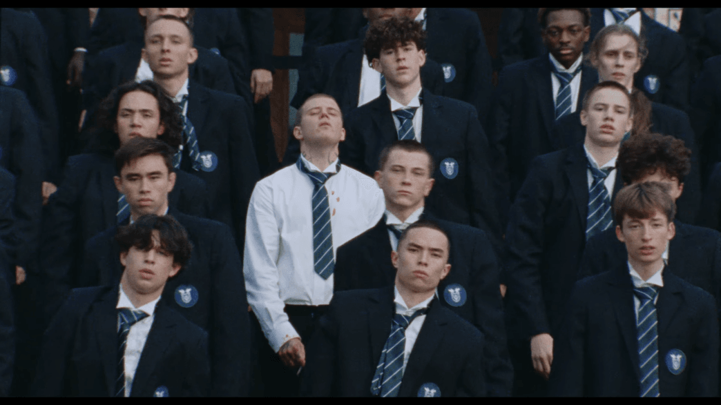 GENER8ION and Yung Lean in the one‑shot visual epic “Storm.”