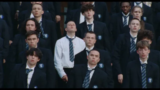 GENER8ION and Yung Lean in the one‑shot visual epic “Storm.”