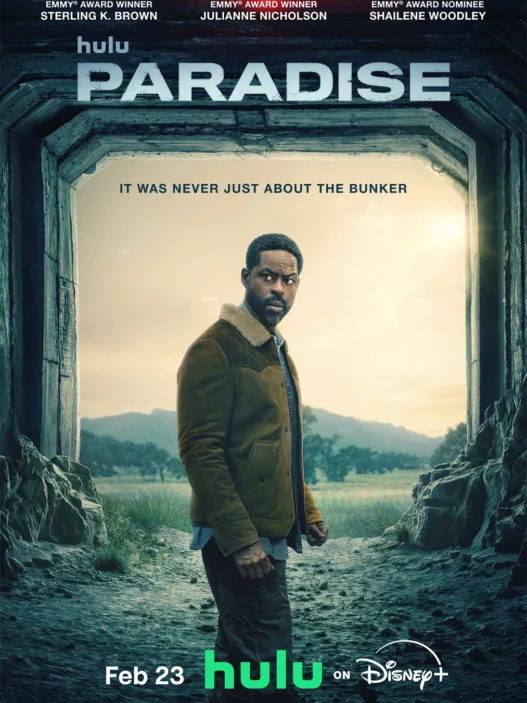 Hulu’s Paradise Season 2 in the official theatrical poster.