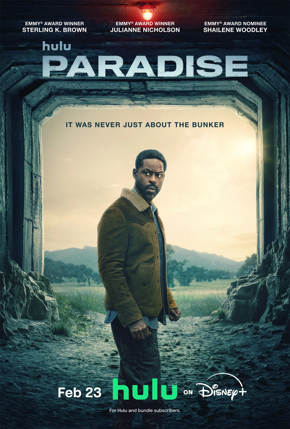 Hulu’s Paradise Season 2 in the official theatrical poster.