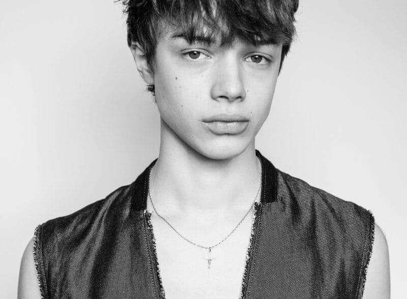 Portrait from Stéphane Gizard’s “Black Night White Light” series.