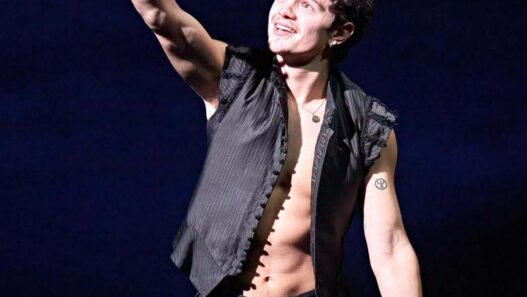 Noah Jupe as Romeo in the West End production of Romeo & Juliet.