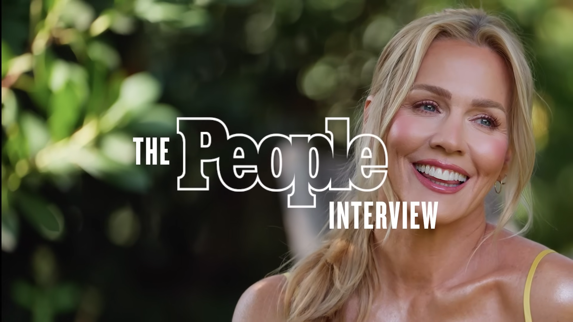 Jennie Garth speaking about Luke Perry and Shannen Doherty.