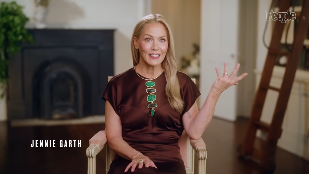 Jennie Garth discussing her ‘90210’ years in a new interview.