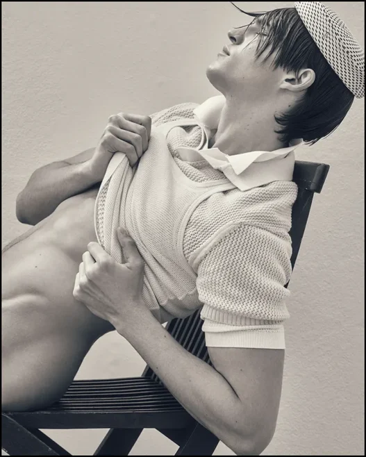 Jonathan Kranebitter and Joe Mottram in “Salty Lips” by Matteo Cionti.