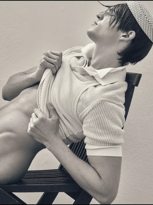 Jonathan Kranebitter and Joe Mottram in “Salty Lips” by Matteo Cionti.