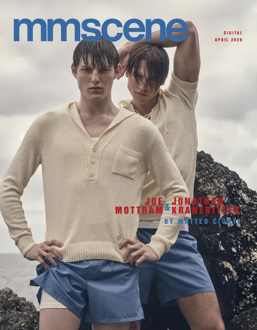 Matteo Cionti’s photograph of Jonathan Kranebitter and Joe Mottram for MMSCENE.