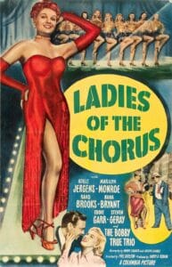 Marilyn Monroe’s First Major Film Role Shines in “Ladies of the Chorus” (1948)