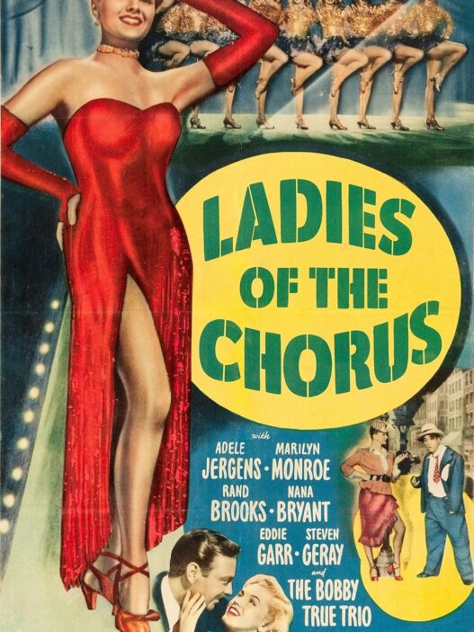 Marilyn Monroe performing in the 1948 film “Ladies of the Chorus.”