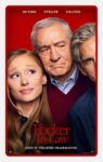 Movie poster for 'Focker In-Law' showing a young woman and two older men close together against a red background; has bold red title text at bottom.