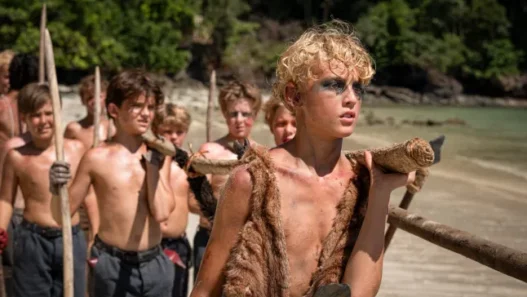 Still from Netflix’s new Lord of the Flies reboot trailer.