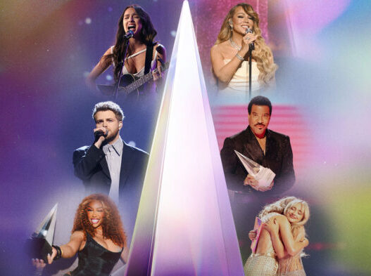 Sabrina Carpenter, Taylor Swift, Olivia Dean, and Sombr lead the 2026 AMAs nominations.
