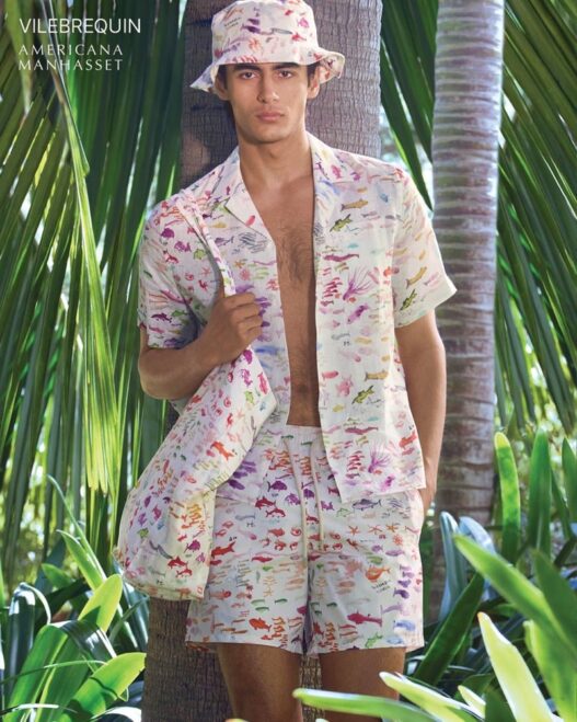 Akbar Shamji and Ana Beatriz in Americana Manhasset’s S/S 2026 lookbook.